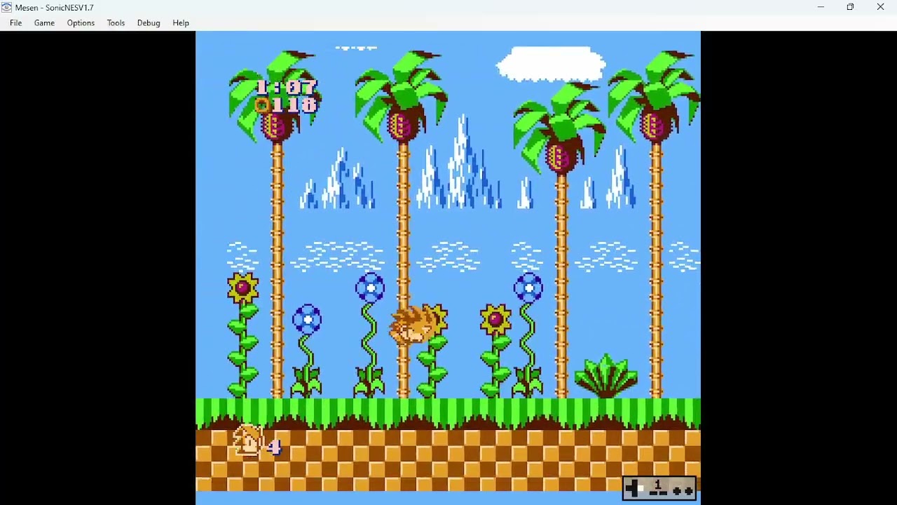 Showcasing the EPSM chip Invinsibility music in Sonic 1 NES Vol 2. Version 1.7
