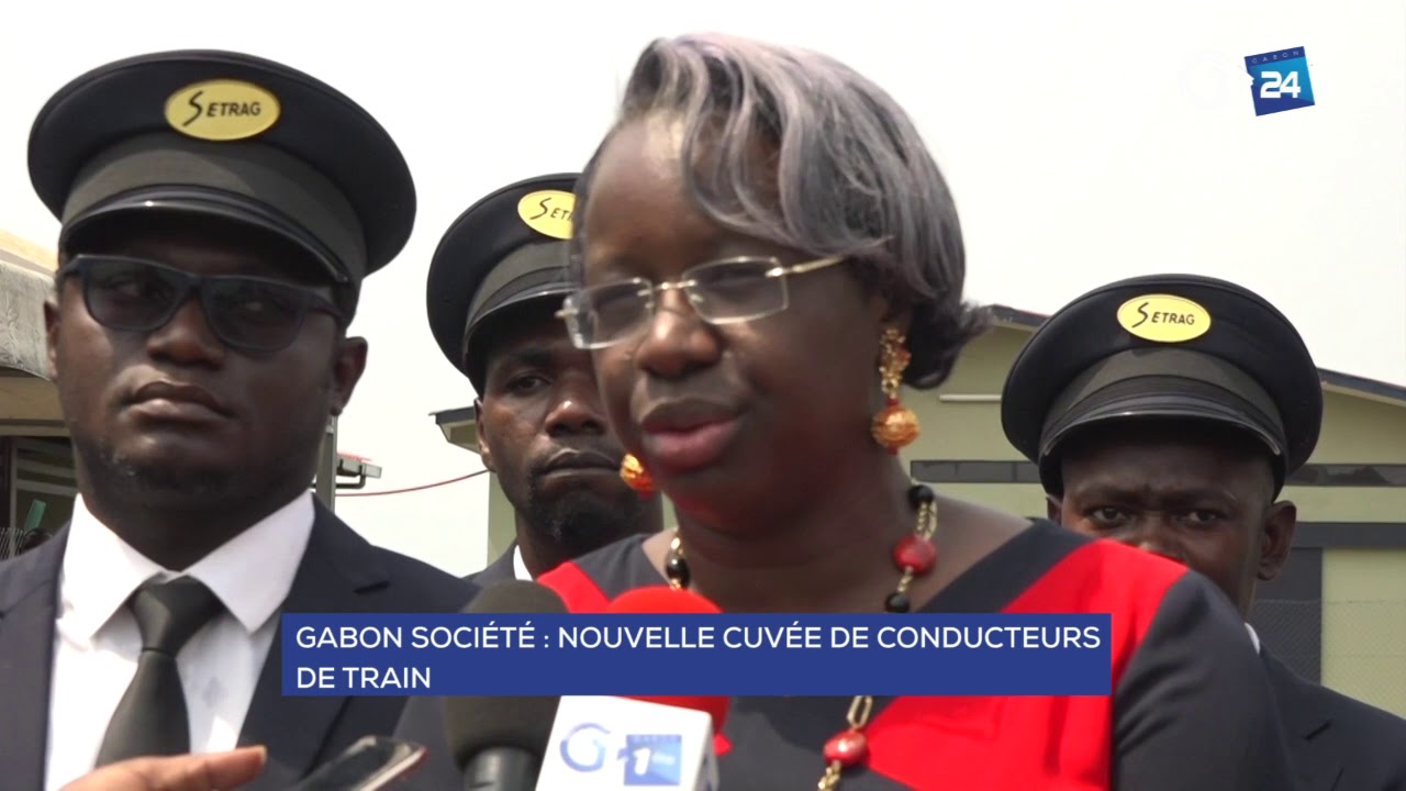 GABON - NOUVELLE CUVÉE DE CONDUCTEURS DE TRAIN