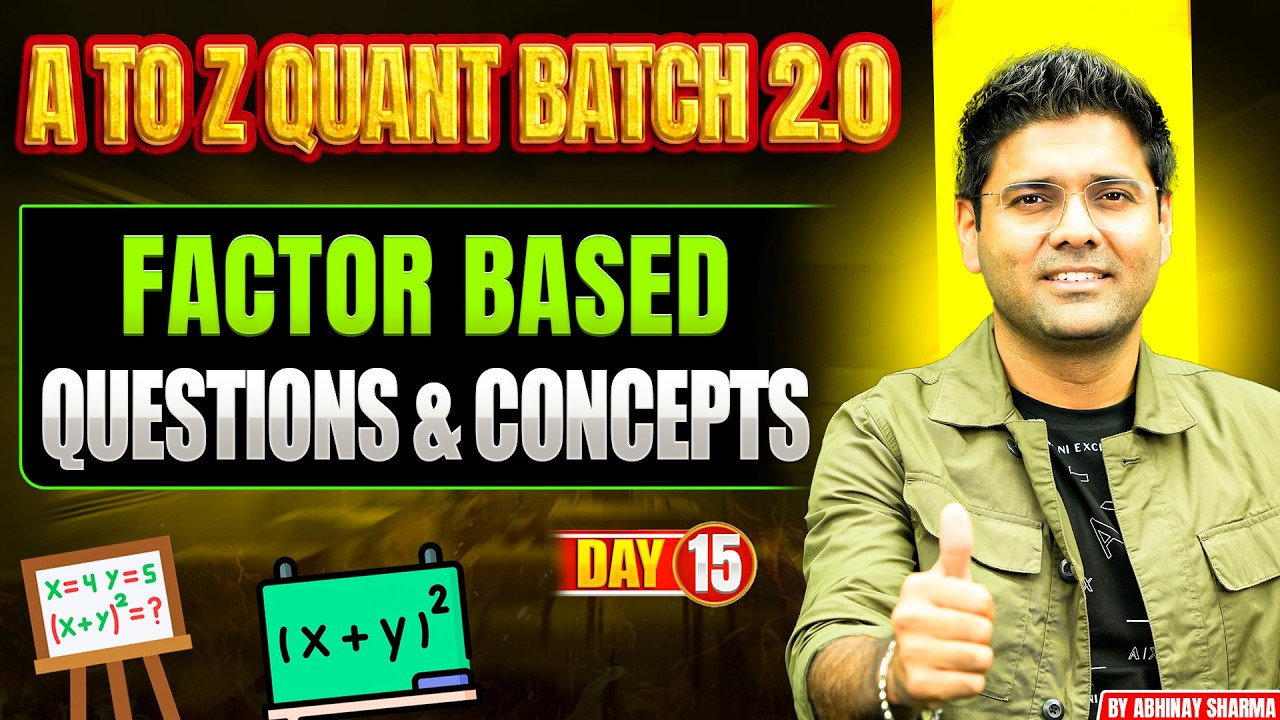 पढ़ना क्यों ? नौकरी क्यों ? Best Tricks & Concept to Make Algebra Easiest. !  ABHINAY SHARMA