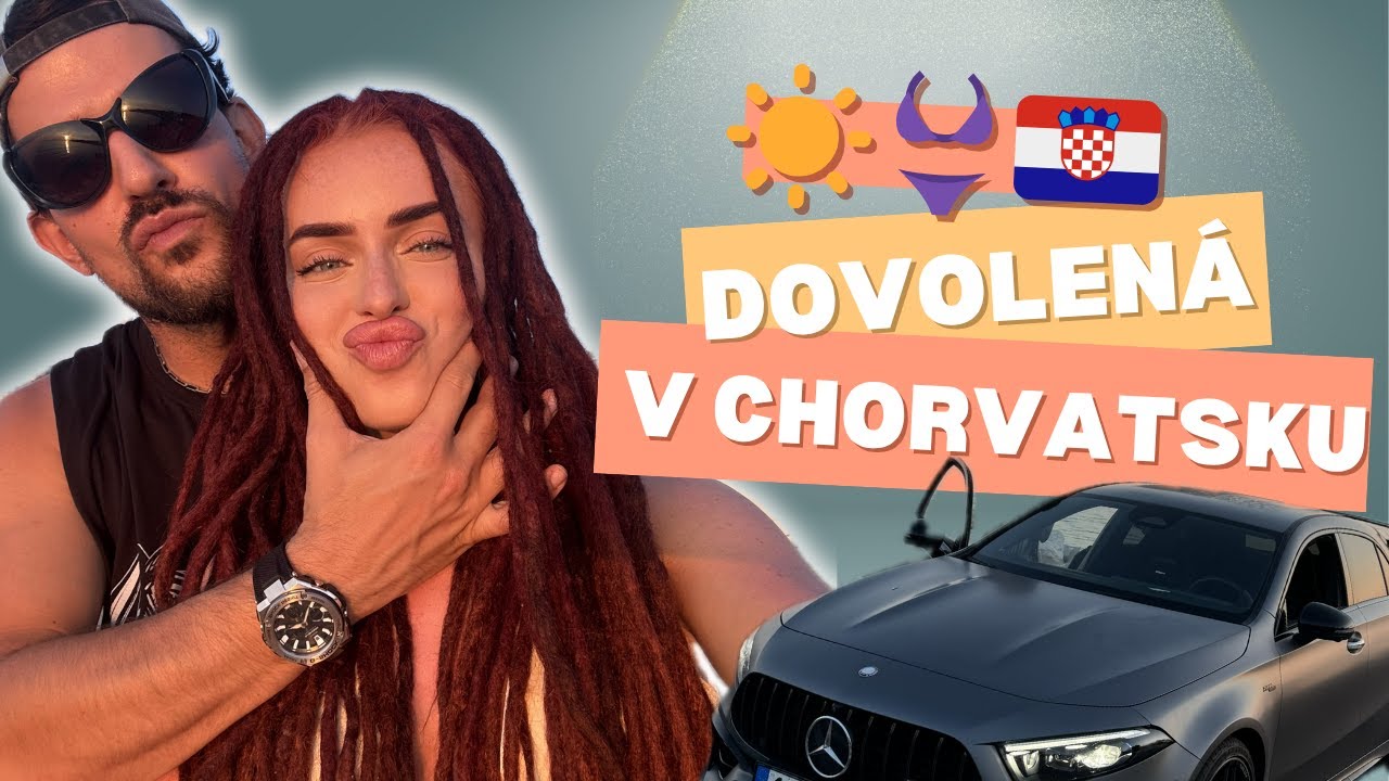 ROADTRIP DO CHORVATSKA S (těhotnou) RÁCHEL VLOG 😆 PUFFLICK & RACHELLKKA ADVENTURES 🤩