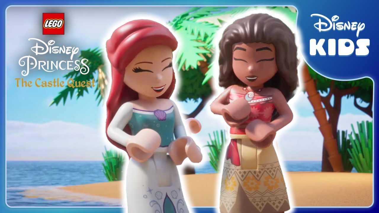 Best Friendship Moments 🤍 | Lego Disney Princess: The Castle Quest | Disney Kids