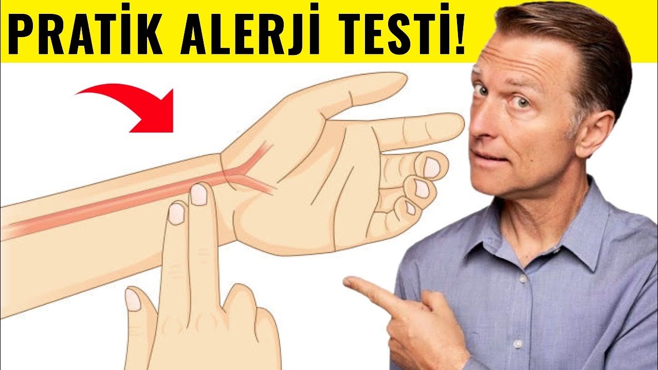 Alerjilerinizi Kolayca Belirleyeceğiniz Bir Alerji Testi | Dr.Berg Türkçe