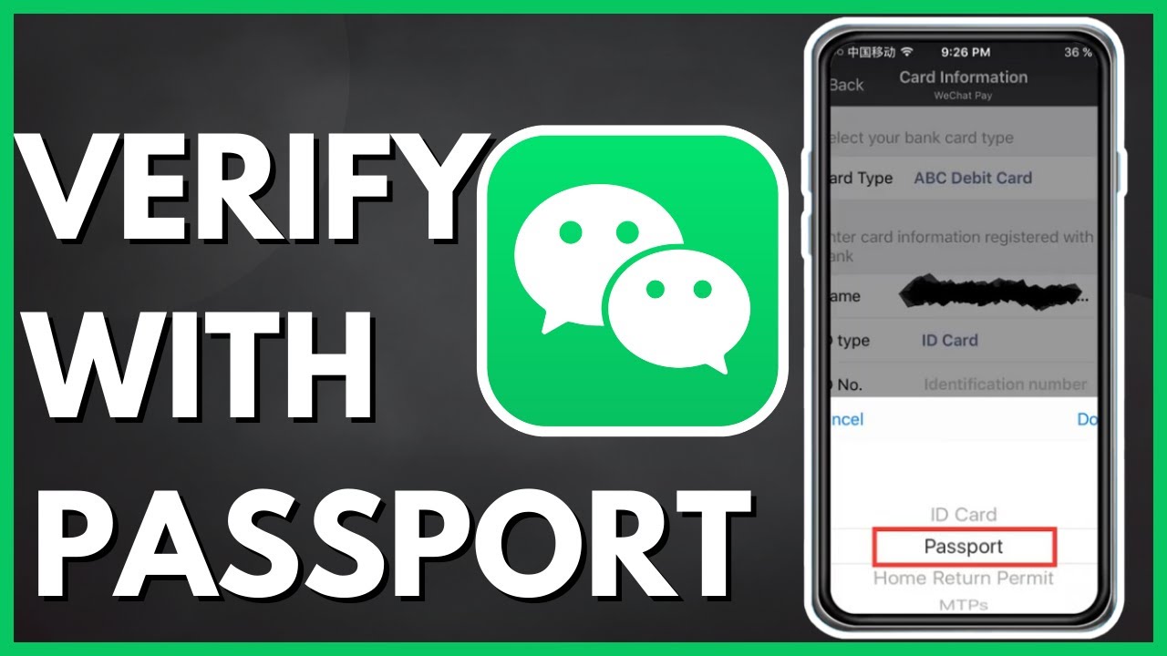 How To Verify Wechat With Passport (2026) - Quick And Easy
