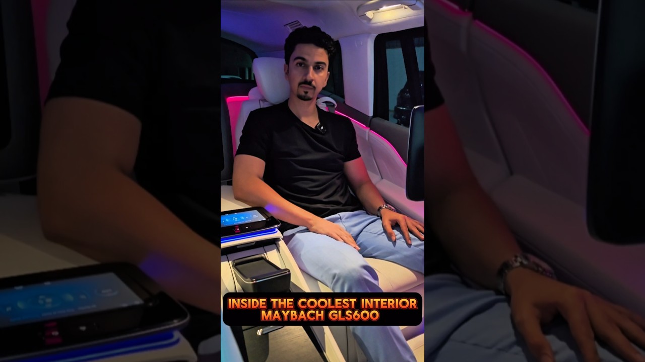 Inside the Maybach GLS600 | Coolest Luxury Interior SUV #car #mercedes #maybach #gls600 #interior