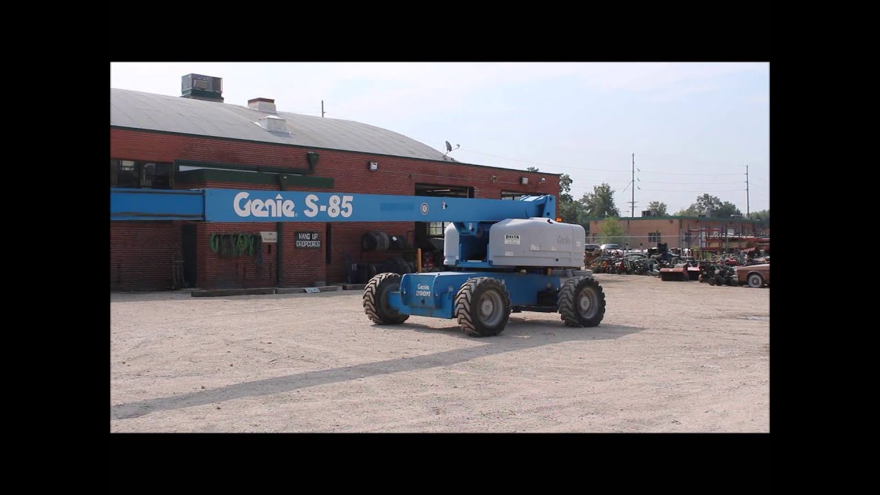 1999 Genie S85 boom lift for sale | sold at auction August 28, 2014