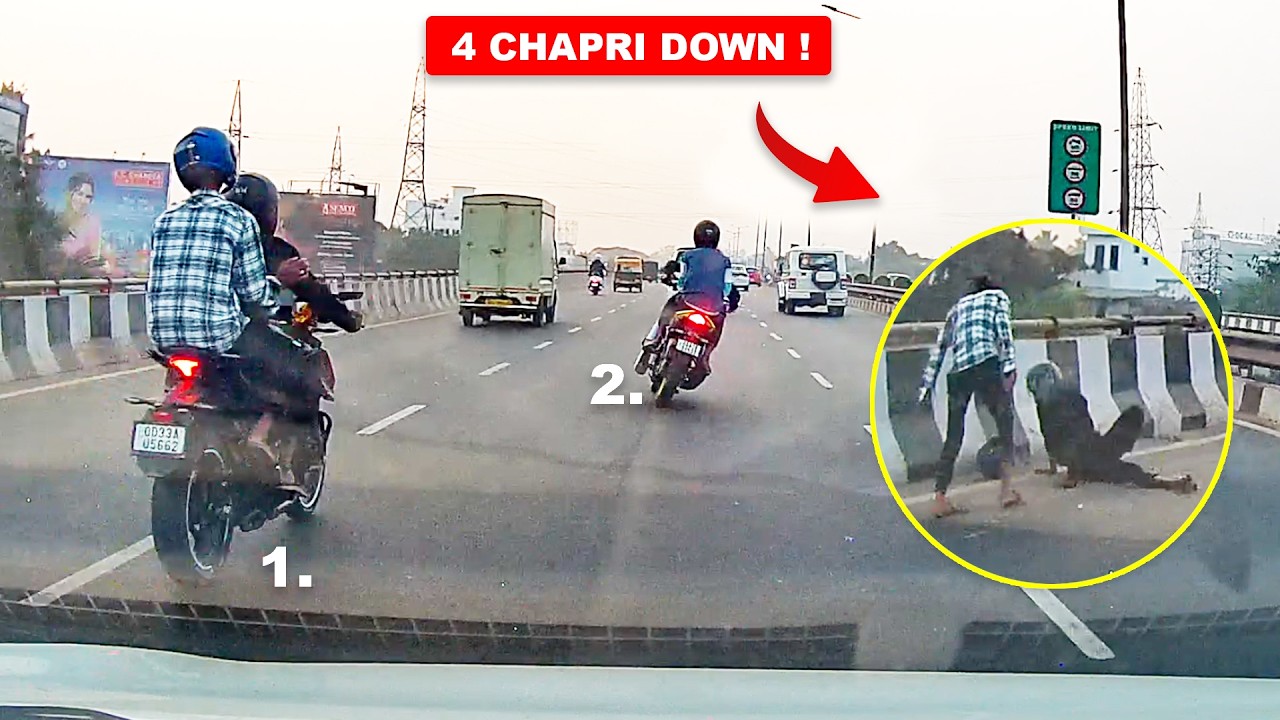 4 Chapri Rider Gets Lifetime Lesson 🤡 Instant Karma !