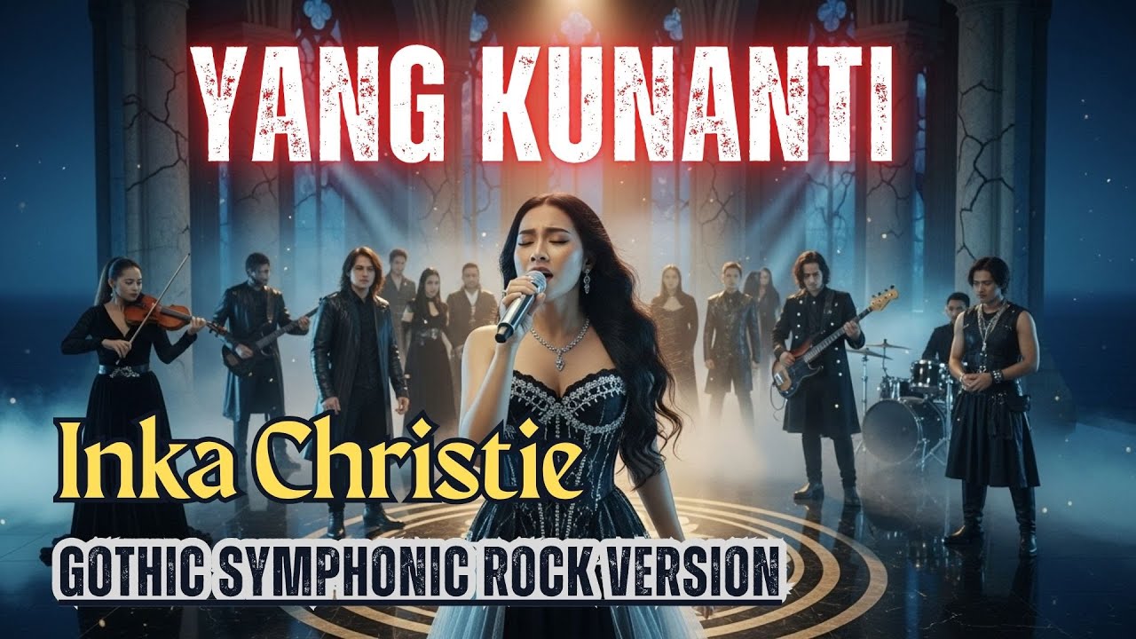 Suaranya Gila Banget! 😱🎶 Yang Kunanti 💔(AI Gothic Symphonic Rock Cover) | Inka Christie