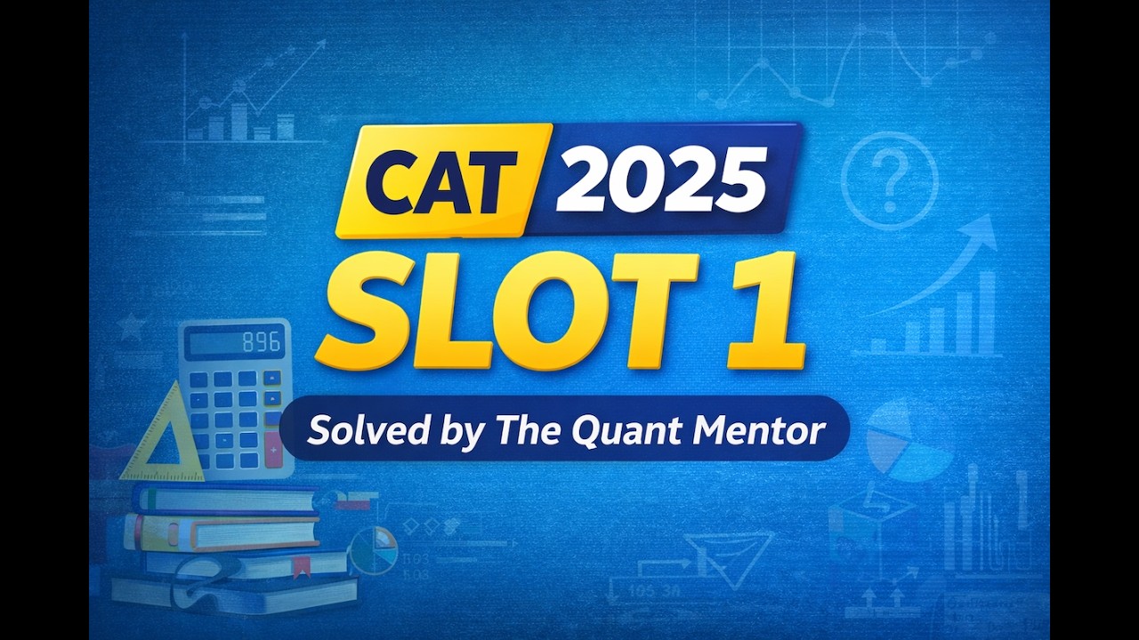 CAT 2025, слот 1 | Вопрос 14: Индексы с неравенствами #catpyqs #catpapersolution #catprep #catpyq...