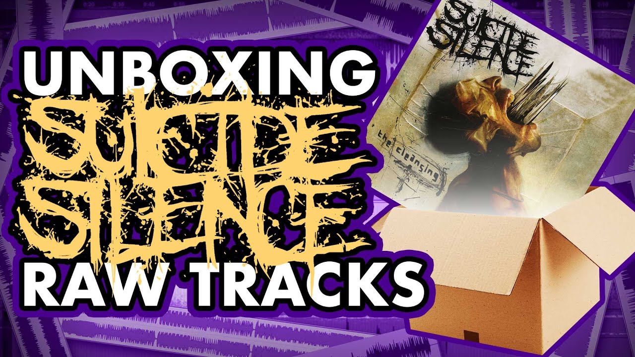 SUICIDE SILENCE "Unanswered" Raw Multi-tracks [UNBOXING]