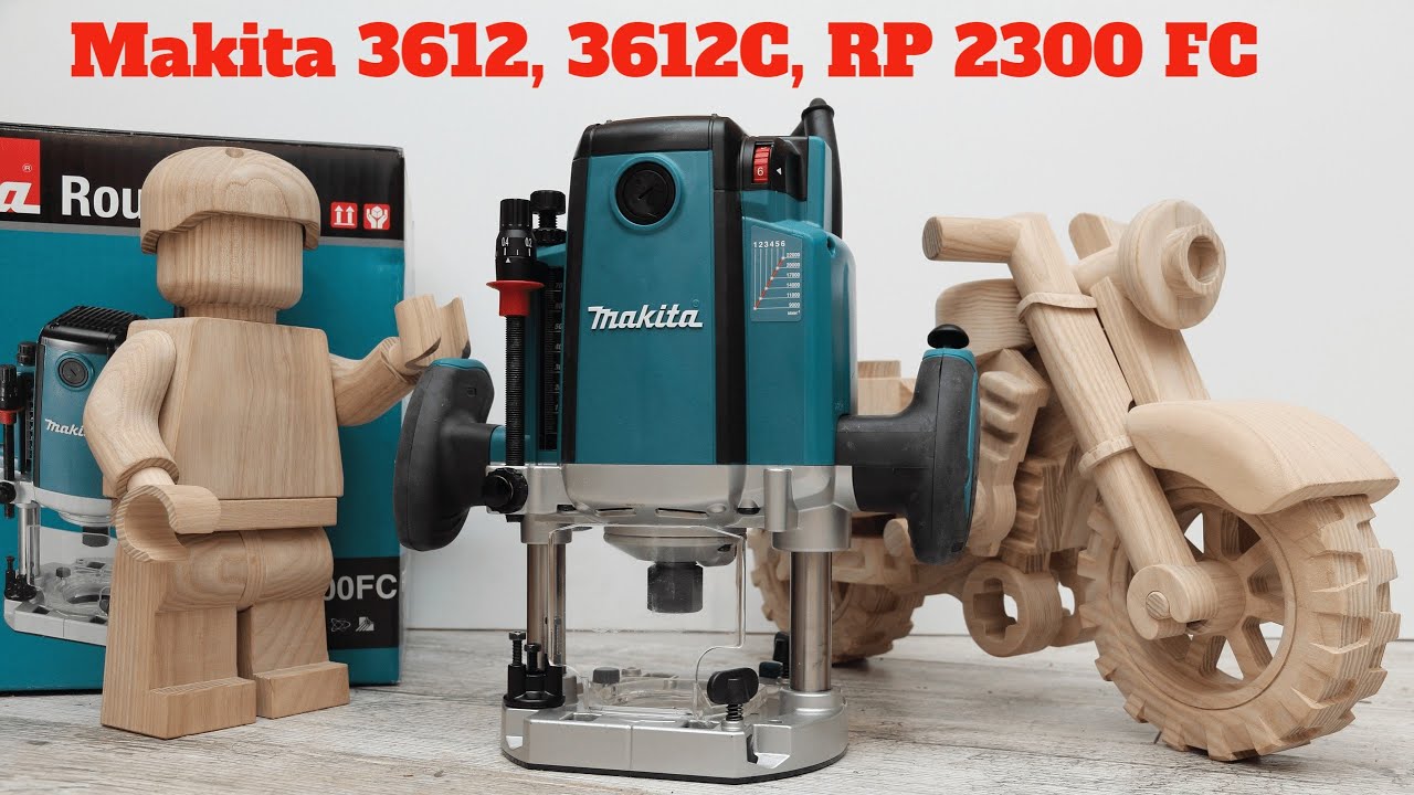 Обзор фрезеров Makita 3612 Makita 3612 C и Makita RP 2300 FC #makita #makitarussia #мойобзормакита22