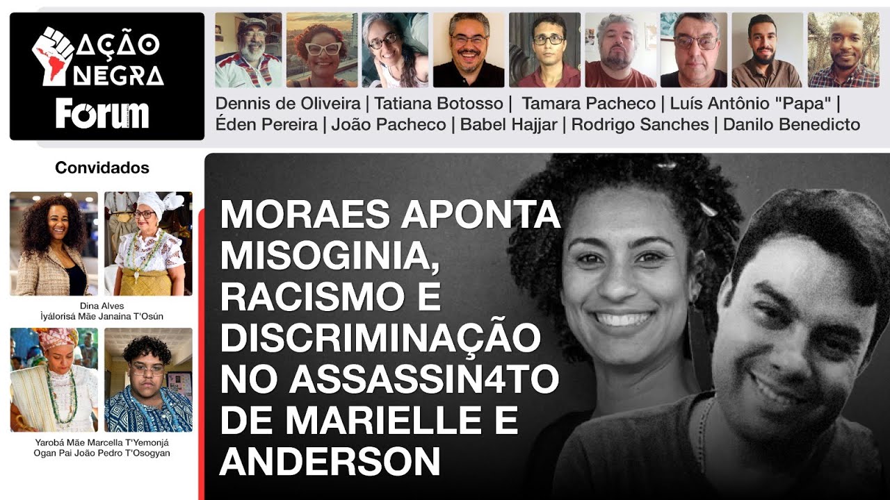 Moraes aponta misoginia, racismo e discriminação no assassinato de Marielle e Anderson | 28.02.26