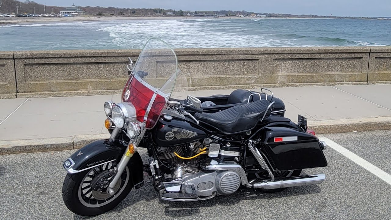 For Sale: 1982 Harley FLH Electra Glide with 99 Sidecar (link in description)