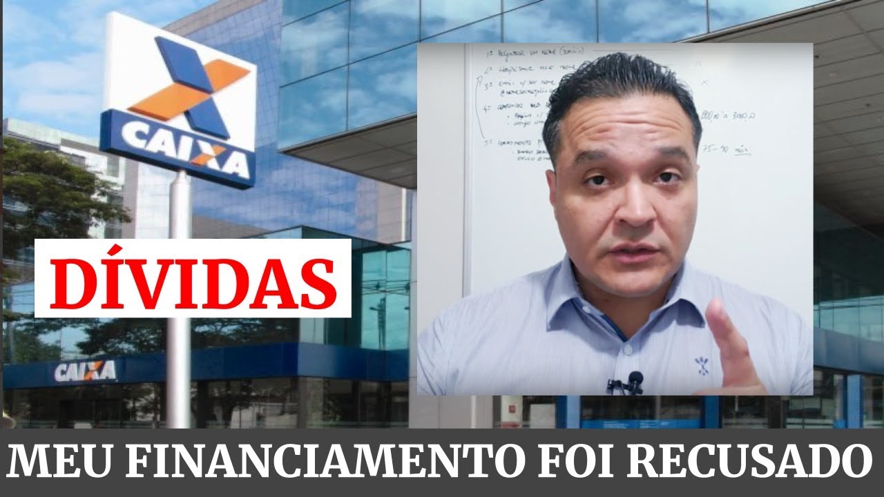 Paguei minhas DÍVIDAS. A Caixa Econômica Federal pode NEGAR O FINANCIAMENTO? | Márcio Guimarães