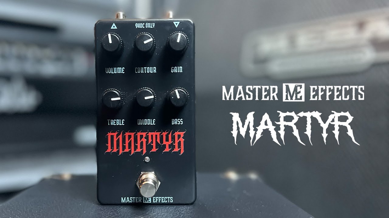 Master Effects Martyr / the Marshall Valvestate 8100 preamp in a pedal