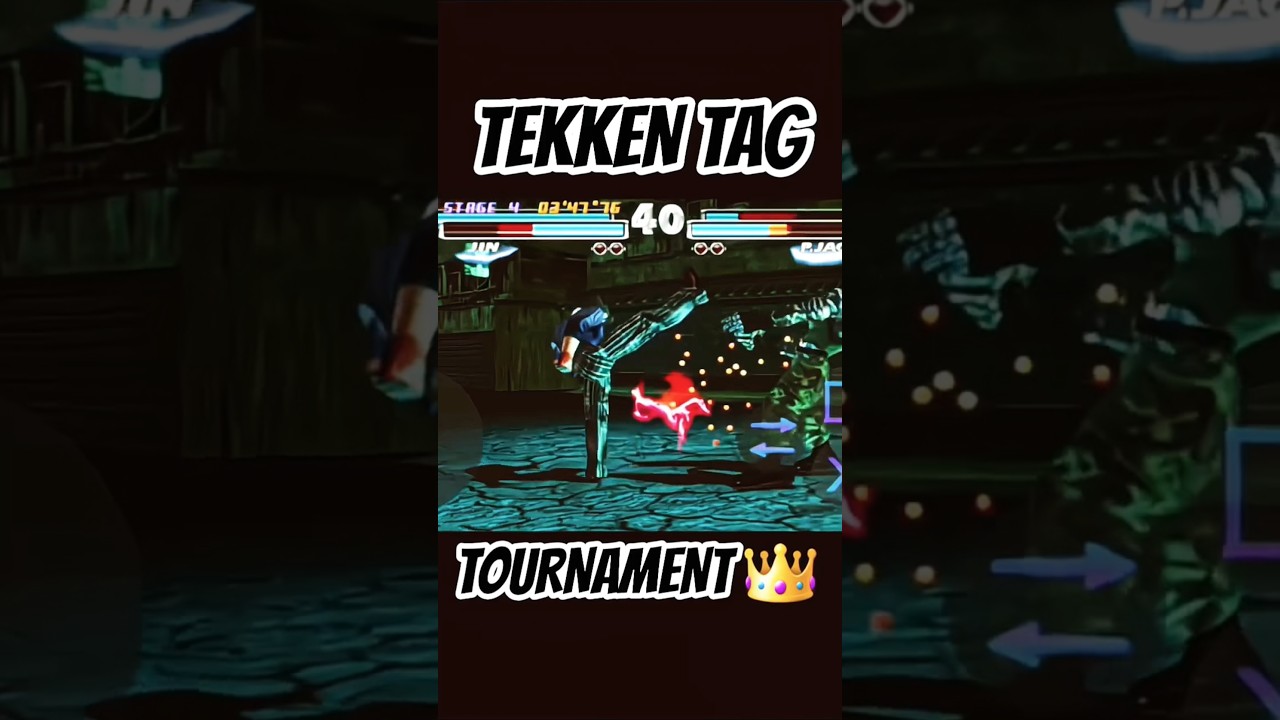 Tekken Tag Tournament Video Game Jin Shot🤜
