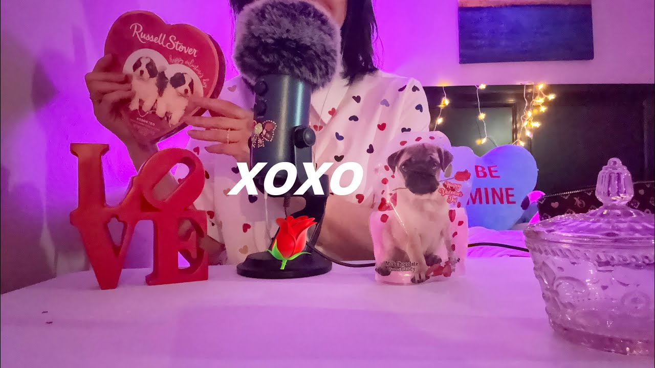 ASMR xo Valentine’s Day haul 💐
