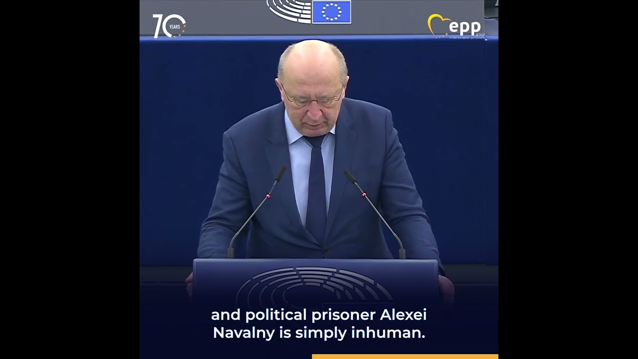 The behaviour of the Kremlin regime regarding political prisoner Navalny is inhuman!