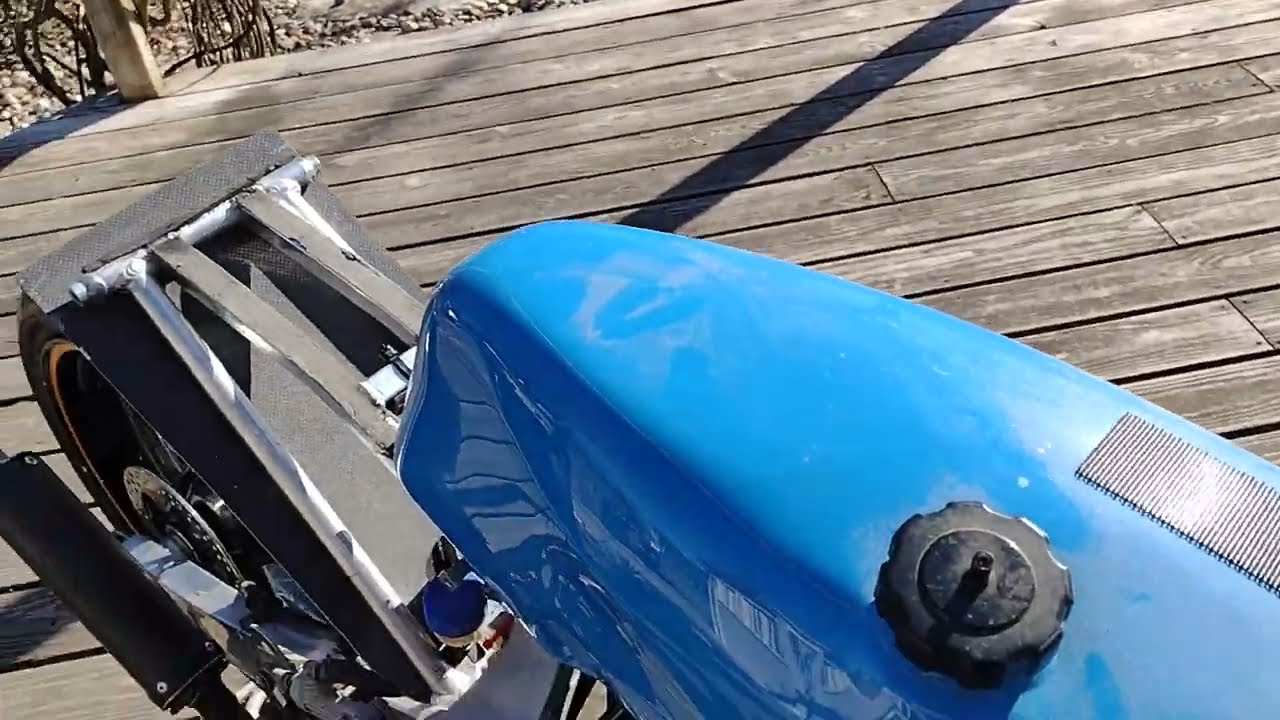 1994 4JT TZ125 first heat cycle and dash operation check