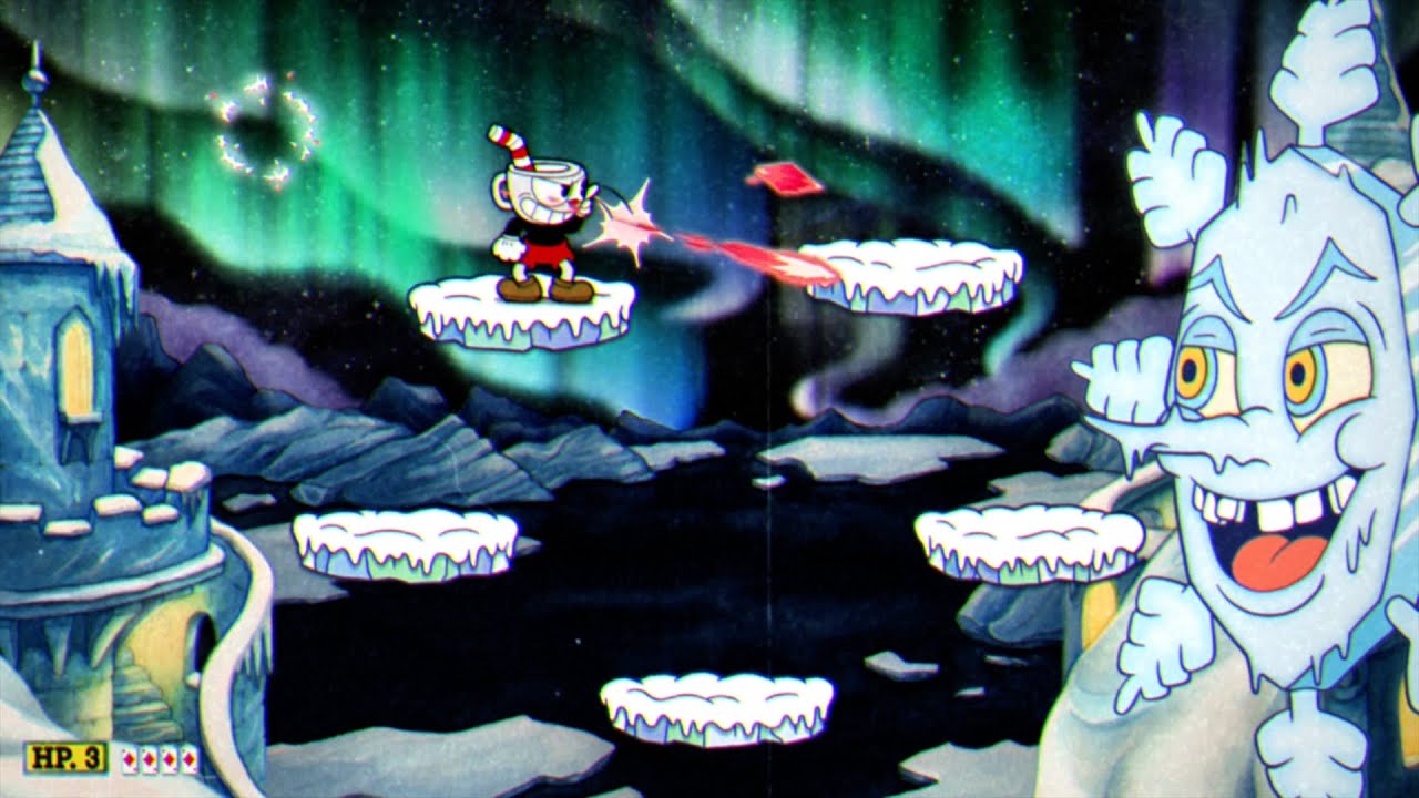 Cuphead — Snow Cult Scuffle | A Perfect Expert Run (4K 60fps, PS4 Pro)