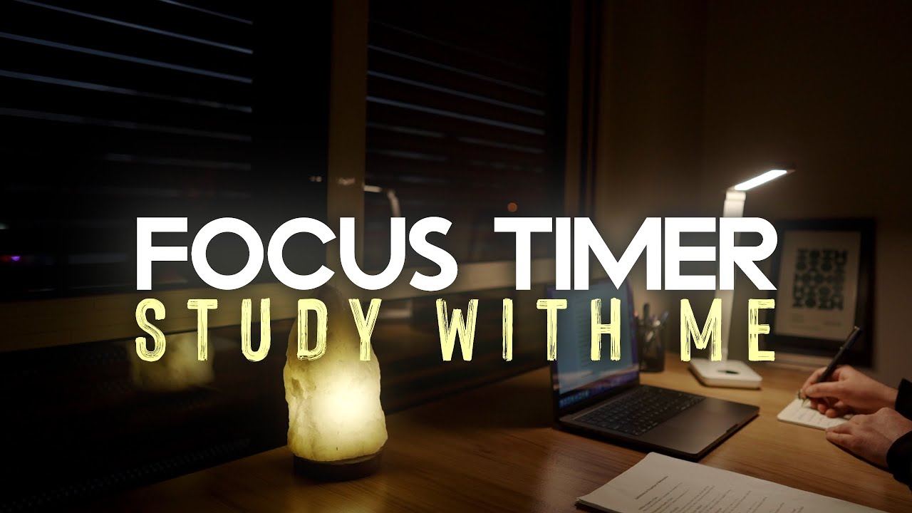 4-Hour Study With Me | 50/10 Pomodoro | Focus + Lofi Beats