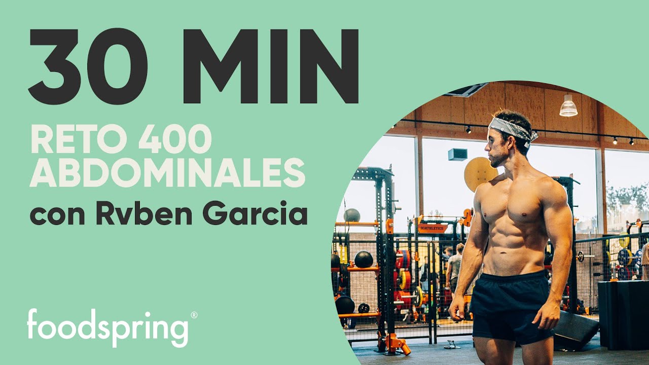 Reto 400 Abdominales | con Rvben Garcia | foodspring®