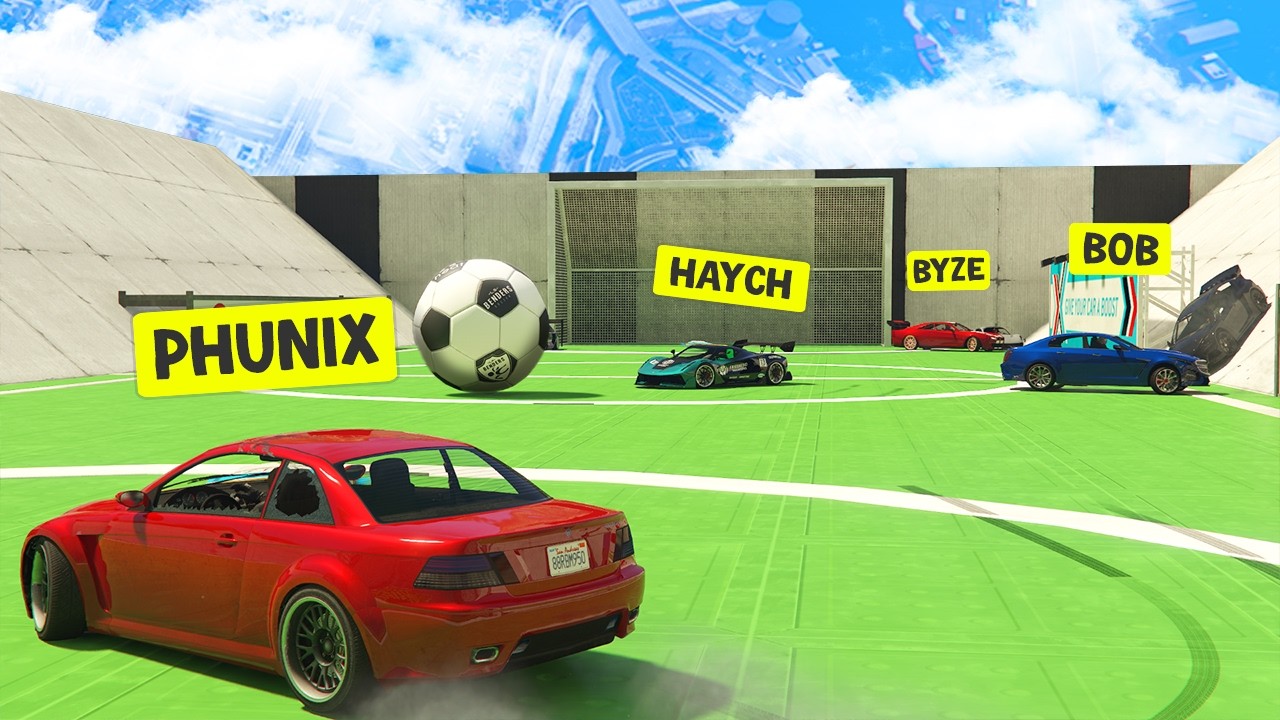 В этих гонках GTA 5 Джош должен орать &laquo;FOOTBALL&raquo;
