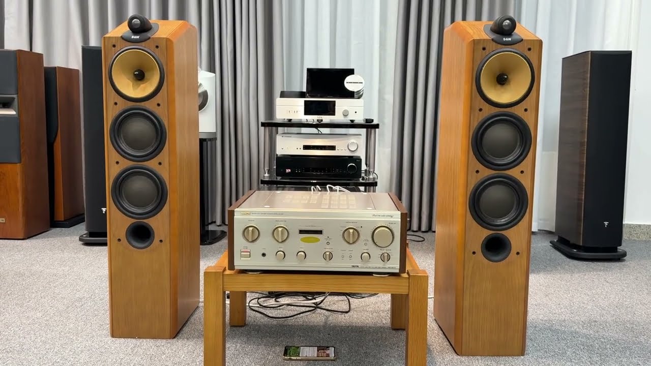 💝 Nhìn thôi đã thấy mê lắm rồi Loa B&w cdm 9nt kết hợp amply Denon pma 890dg ☎️ 0904088272 