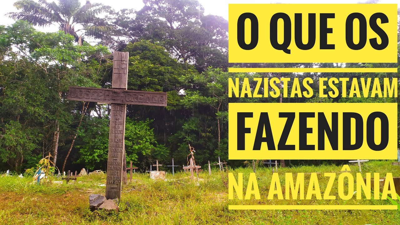 SEPULTURA NAZISTA NO AMAPÁ, MISTÉRIO SOBRE O PLANO DE HITLER PARA A AMAZÔNIA! COMUNIDADE S. ANTÔNIO]