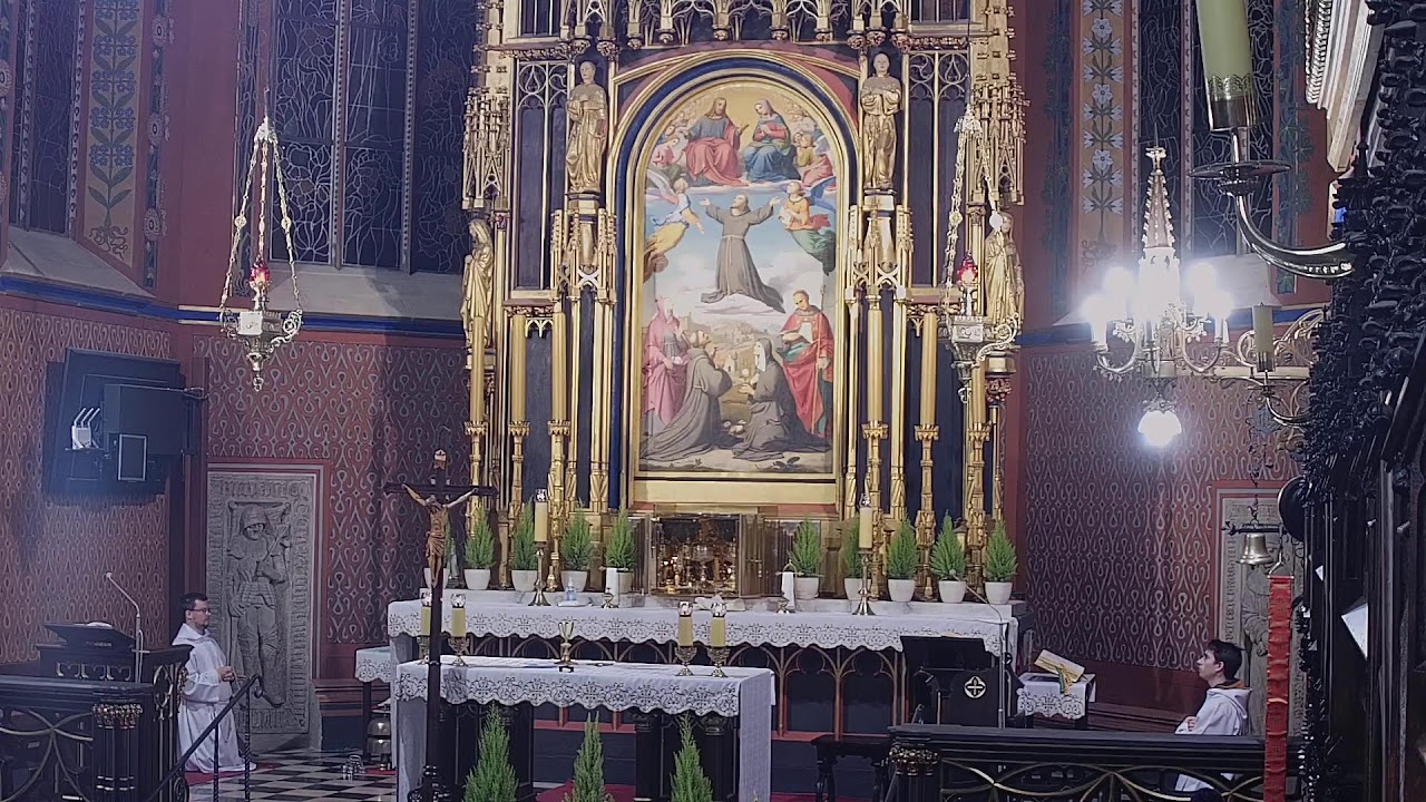 Bazylika św. Franciszka z Asyżu w Krakowie – transmisja na żywo