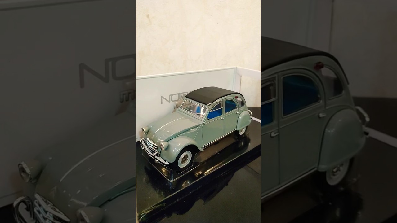 🚗✨ Norev 1/18 Citro&euml;n 2CV Ente '76 #Norev #Citroen2CV #DiecastModel #ClassicCar #ScaleModel #shorts