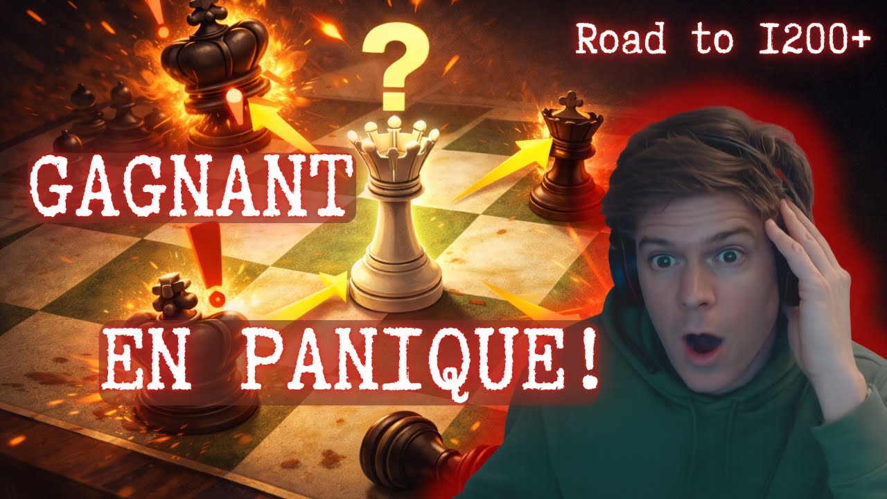 Gagnant… mais je rate tous les mats (Queen’s Gambit Declined)