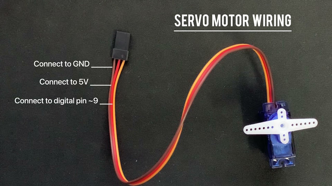Programming project ( Controlling Servo Motor Using LDR )