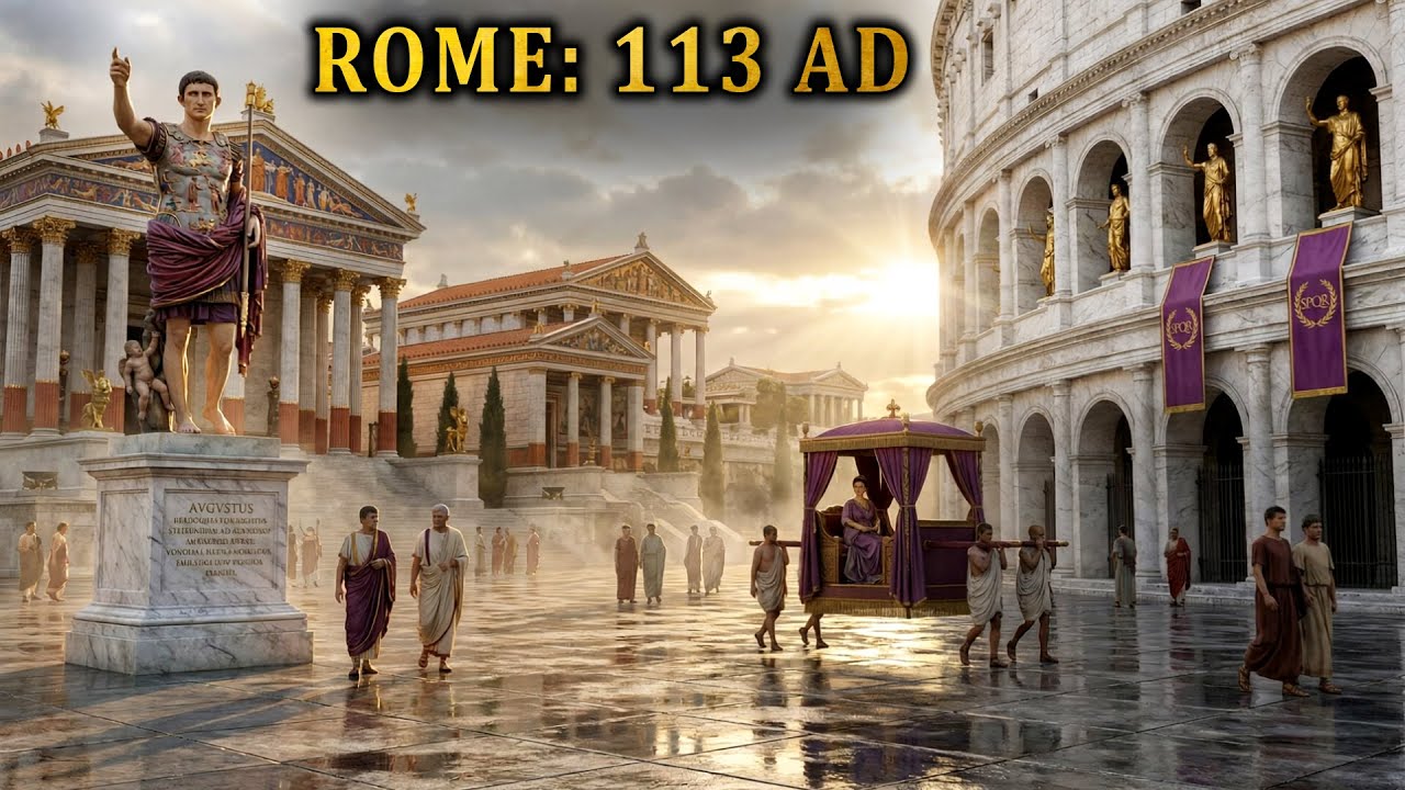 Ancient Rome: Golden Age of the Roman Empire (AI Reconstruction)