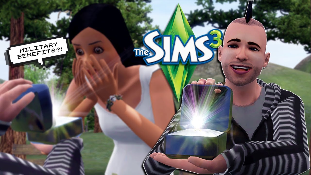 MARRIED FOR THE MILITARY BENEFITS 😂 | The Sims 3