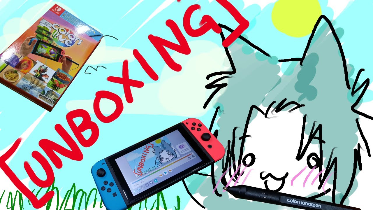 [Unboxing] Colors Live (Switch) + Test Run