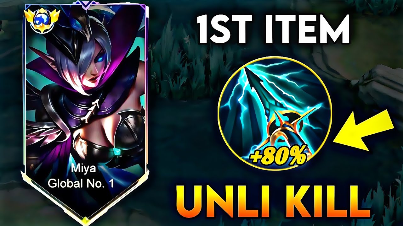 MIYA MODENA BUTTERFLY SKIN! 1 HIT AUTO KILL TUTORIAL 2025! 💀 (BEST NEW BUILD) - MLBB🔥