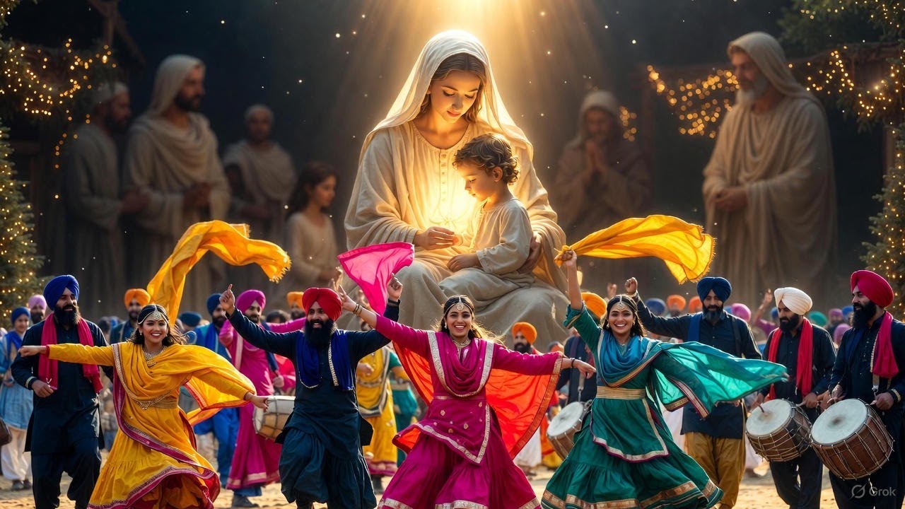 मेरी क्रिसमस 2025 | Punjabi Christmas Bhangra Anthem | ओ हो हो क्रिसमस आया | New Festive Song 