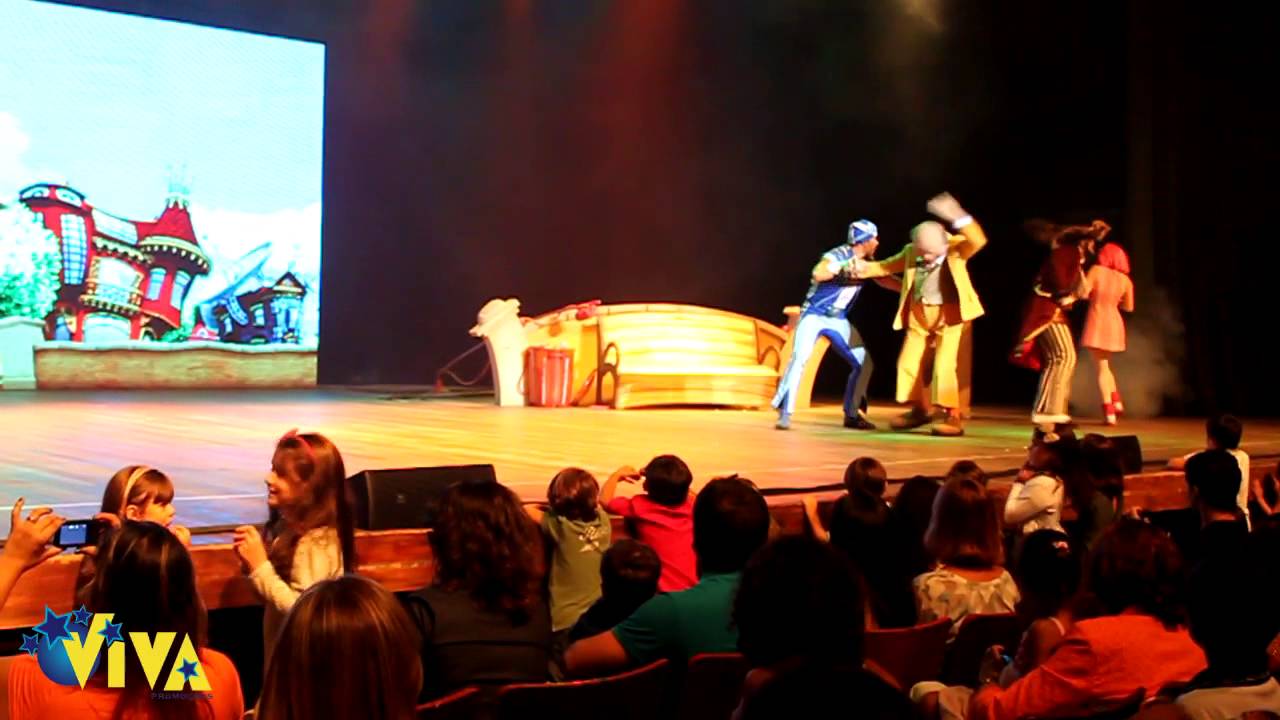 LazyTown e a Aventura do Pirata no Teatro Riachuelo