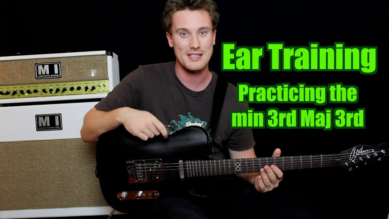 Ear Training: Practice, minor 3rd Major 3rd Intervals (Train your ears)