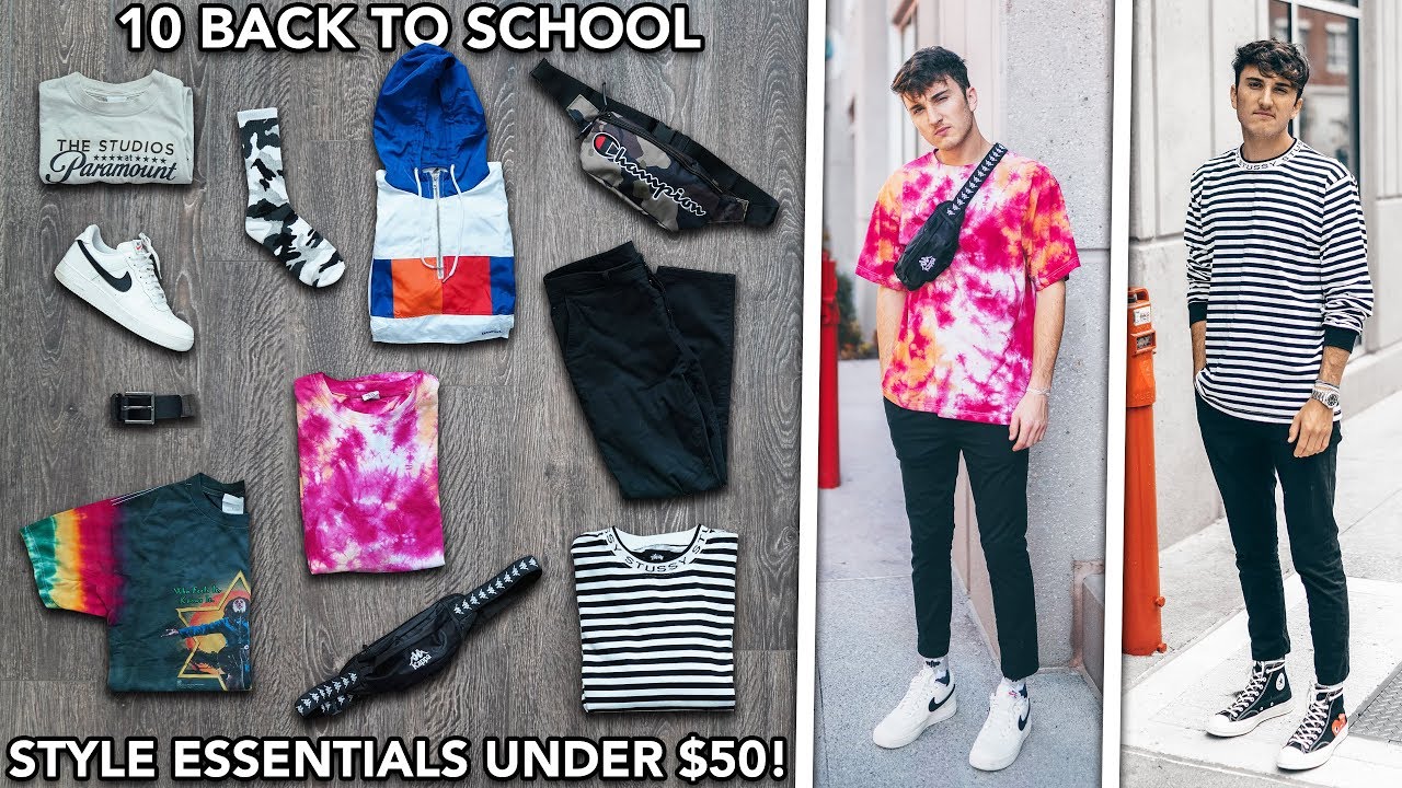 10 BACK TO SCHOOL STYLE ESSENTIALS FOR UNDER $50/$100