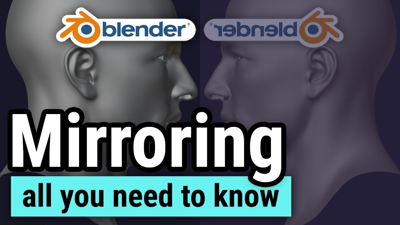 Основы Blender — руководство по зеркалированию и модификатору Mirror