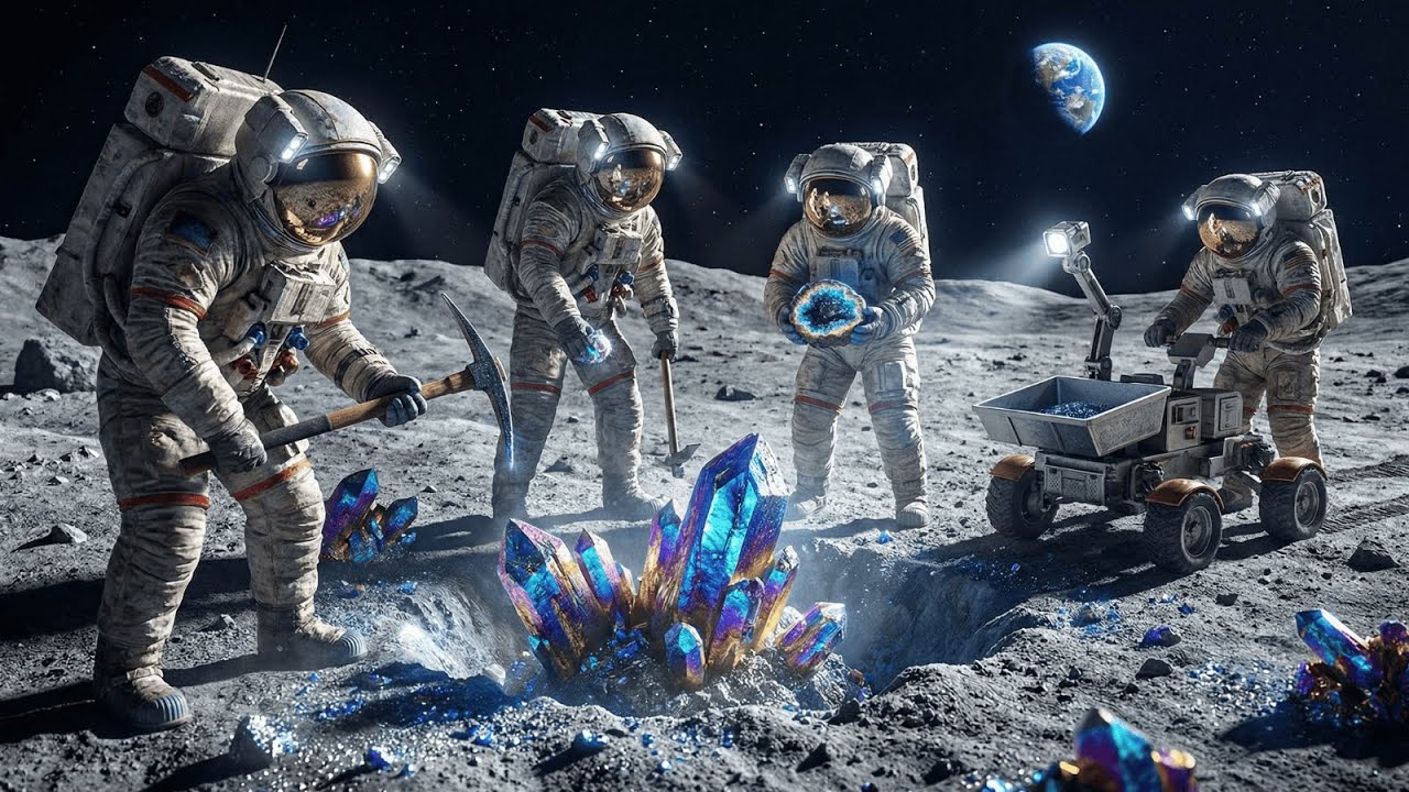 Mining $260 Billion Rare Minerals From the Moon — NASA’s Next Giant Step
