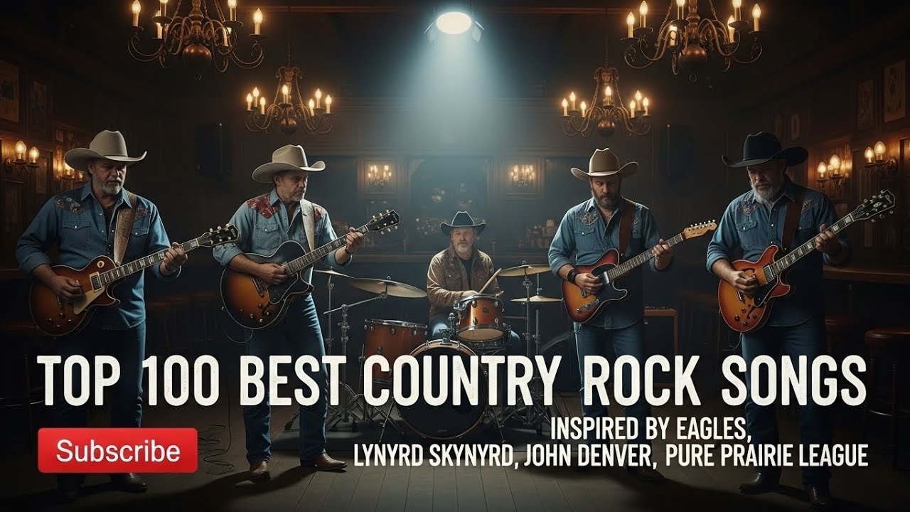 Top 100 Country Rock Classics || Eagles, Lynyrd Skynyrd, John Denver, Pure Prairie League