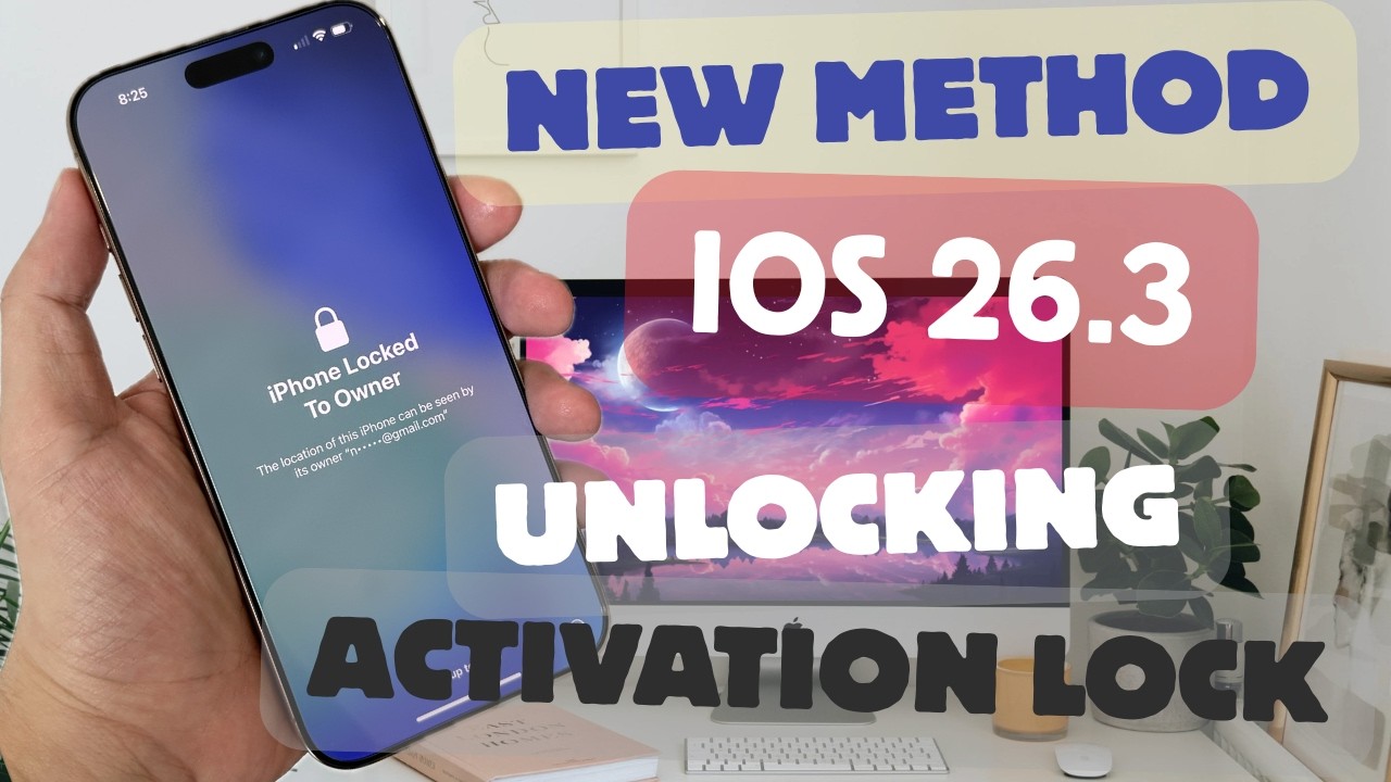 [ iOS 26.3 ] Unlocking All iPhones Activation Lock | Fix Apple Account & Removal iCloud on All iOS
