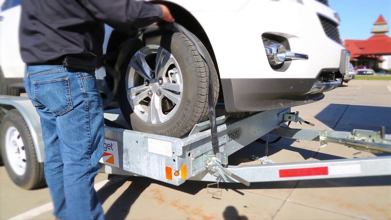 Budget Car Carrier Loading and Unloading Instructions