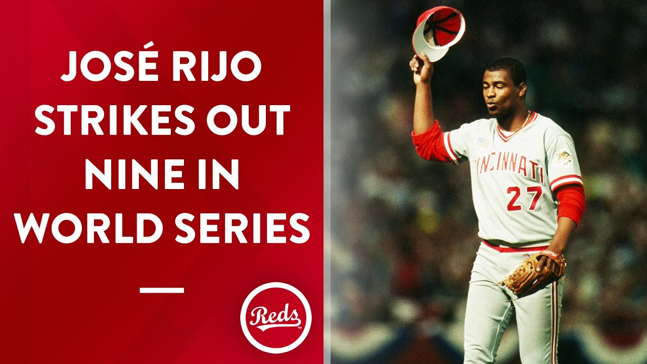 José Rijo strikes out nine A's in Game 4 of the 1990 World Series