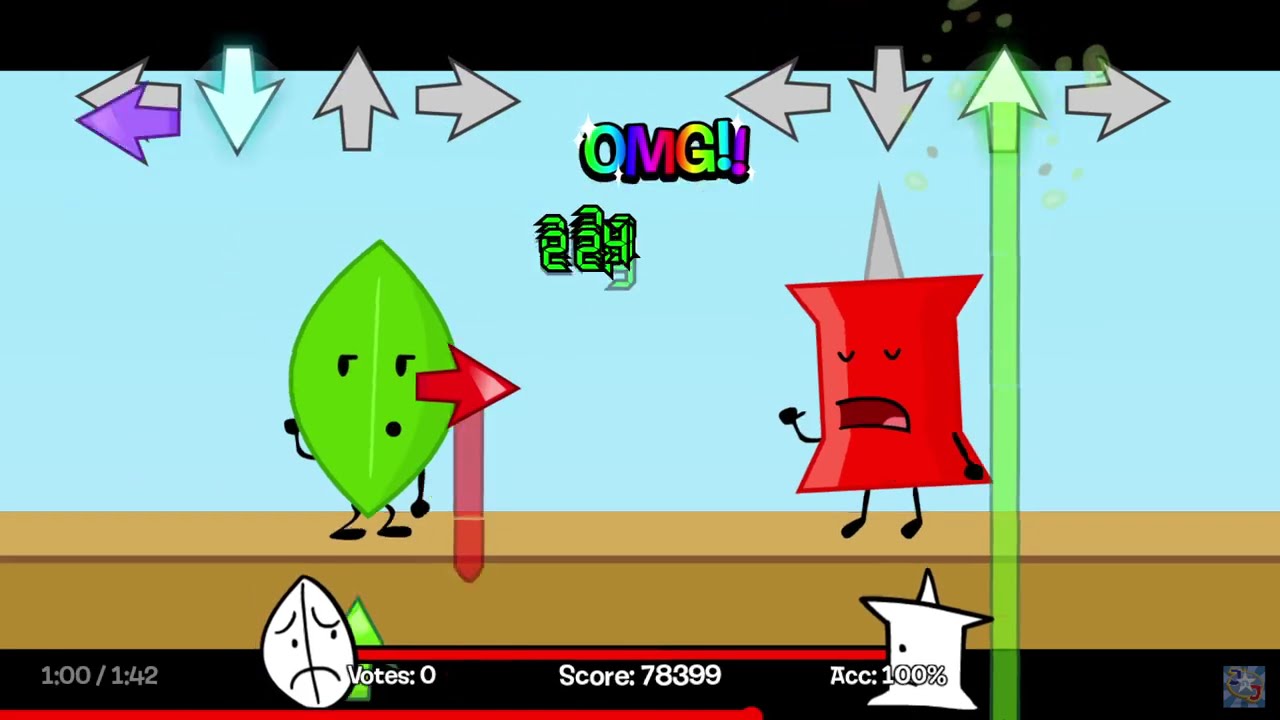 FNF: BFDI 26 CHARACTER MIX UPDATE - Wrong Finger [FC]