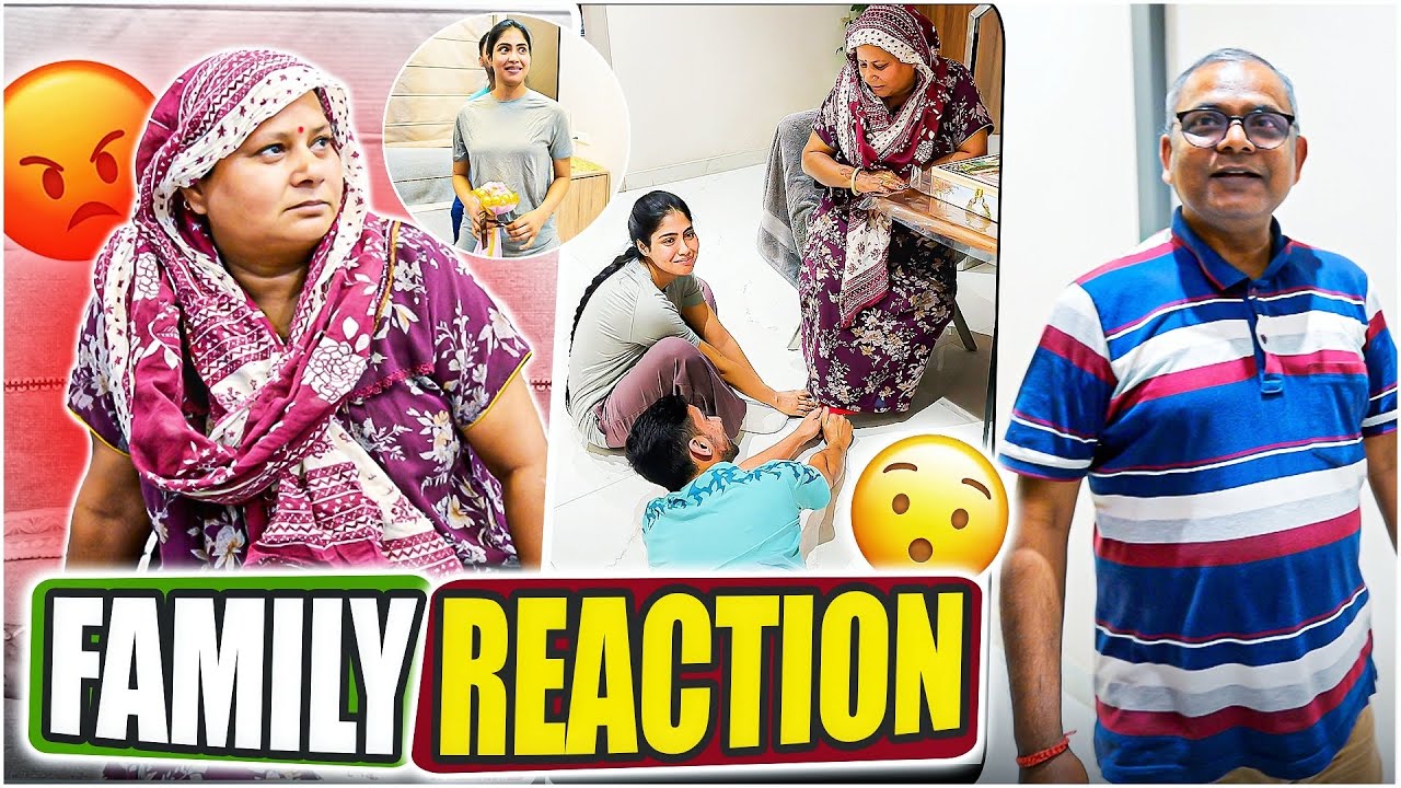 Family reaction on our reveal 