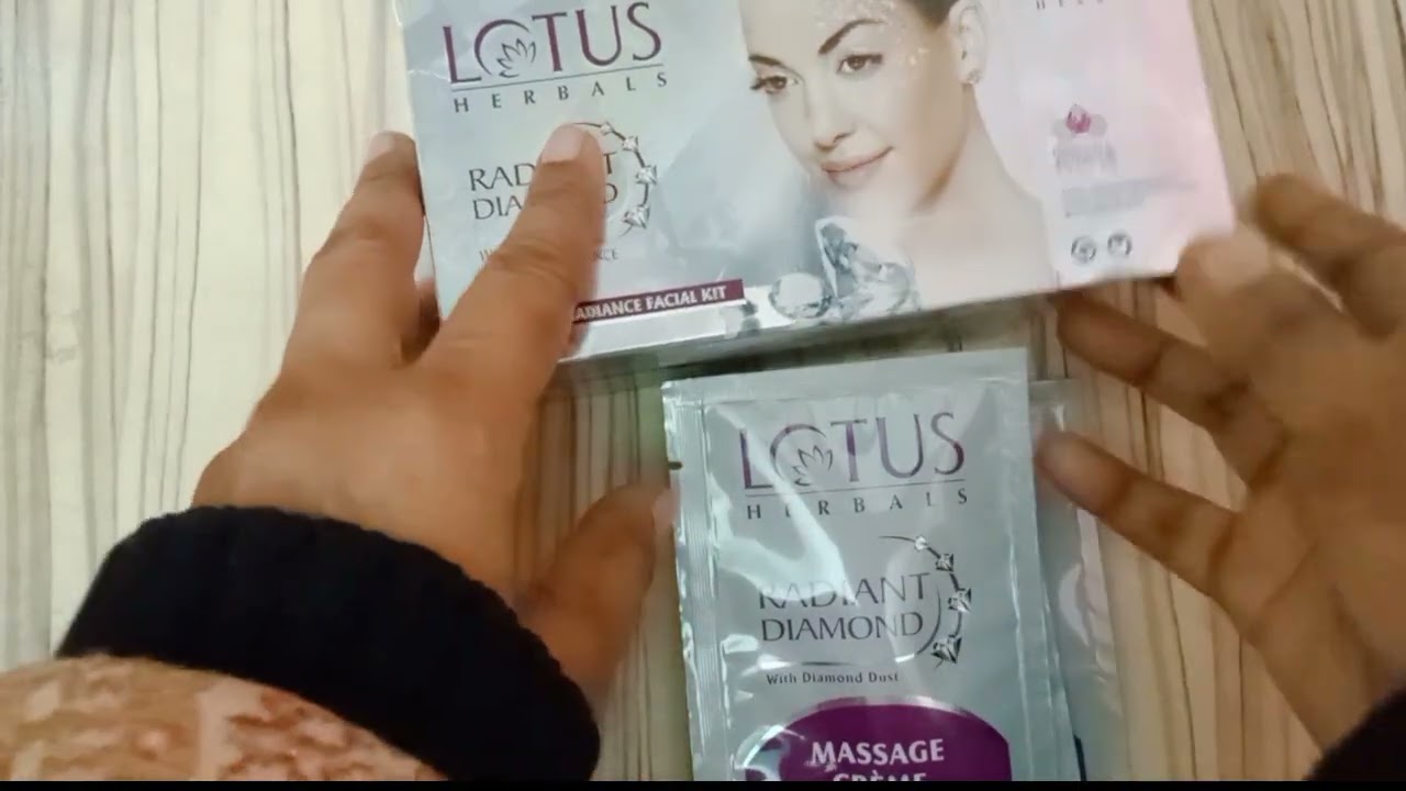  Lotus herbal radiant 💎 facial kit.