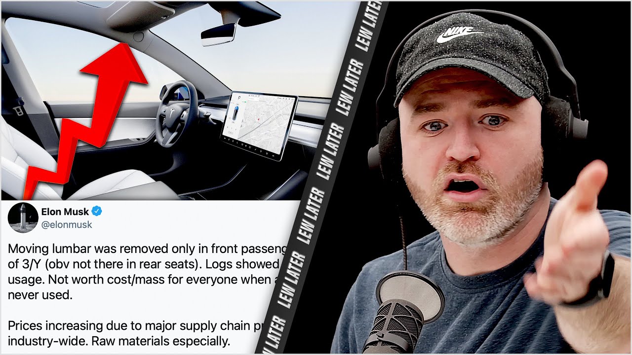 Why Tesla Removed Lumbar Support...
